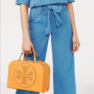 TORY BURCH Perforated Logo Satchel